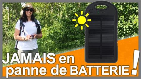 salon solaire|Ne tombez jamais en panne avec cette batterie externe à .